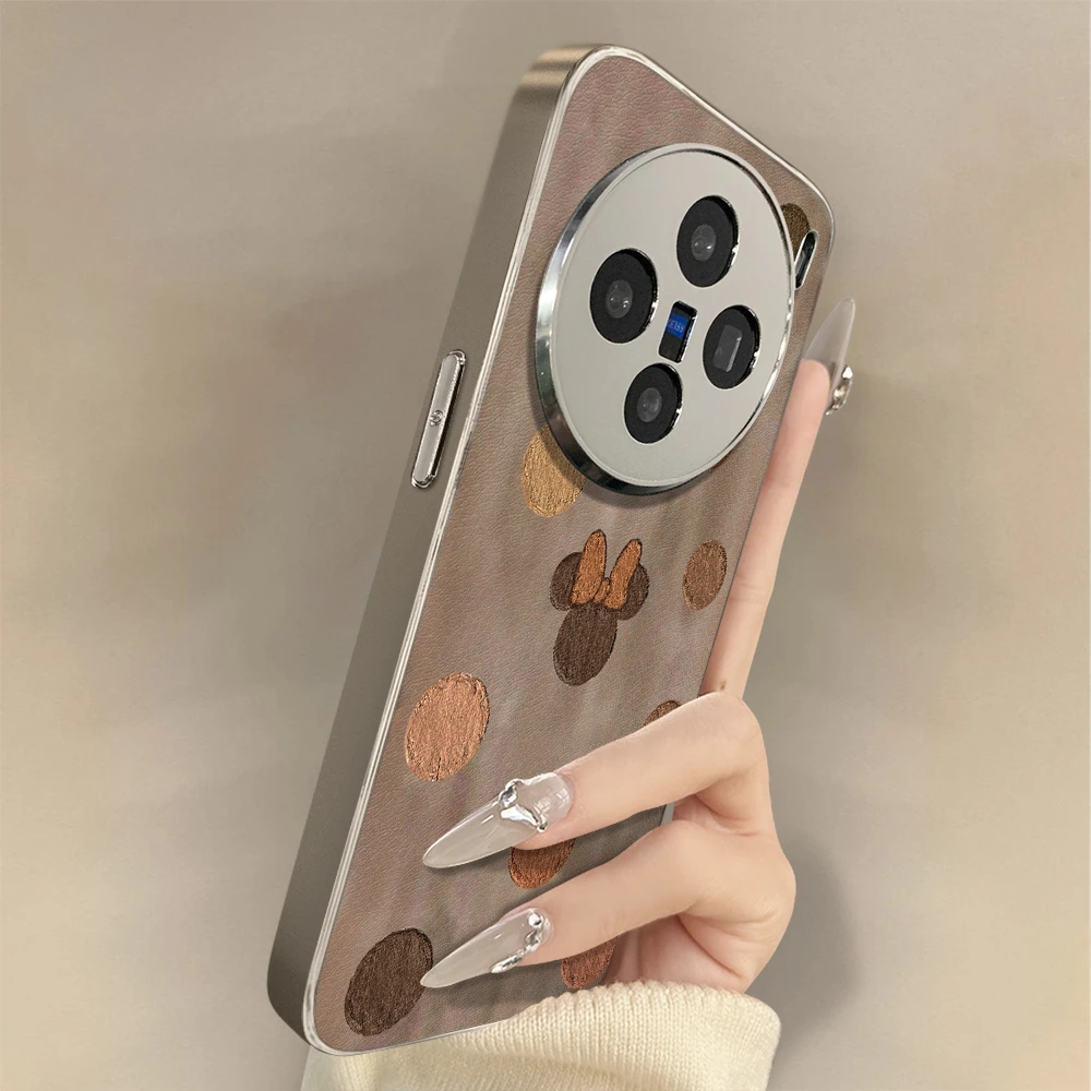 波点米妮vivox200手机壳适用s20pro套x100全包y300防摔x90s可爱x8