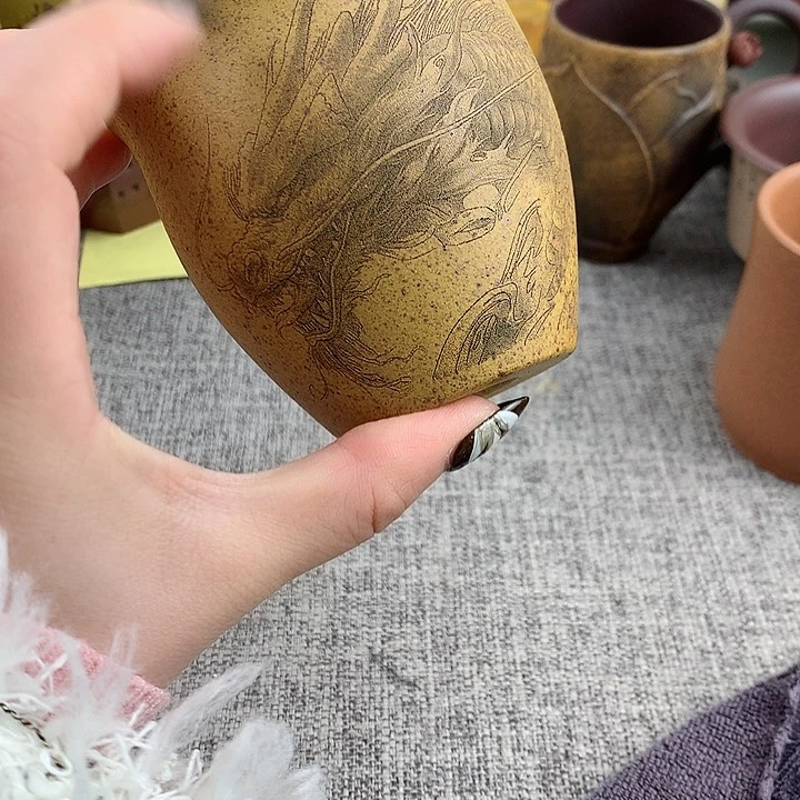 紫砂茶杯高端主人杯