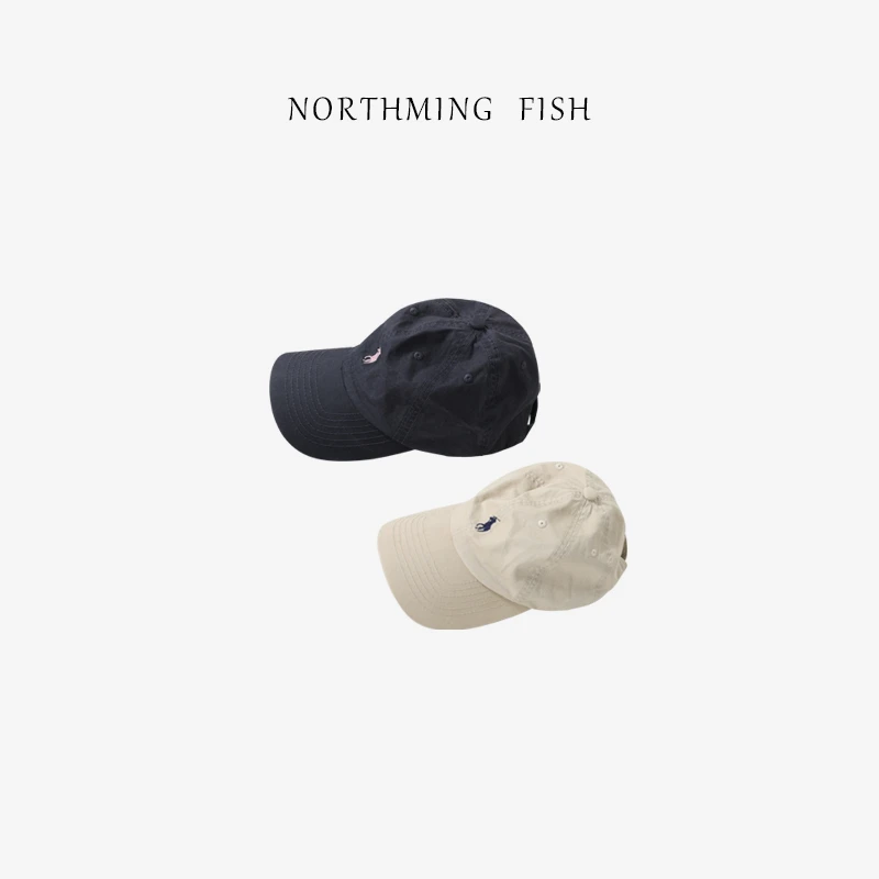 NorthMing fish 搭配好搭档休闲时髦鸭舌帽