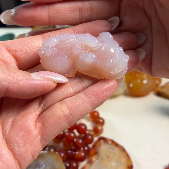玛瑙/玉髓未镶嵌吊坠(不含链)