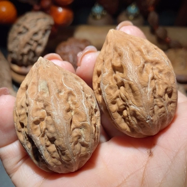 把件文玩核桃东北楸子小雪71