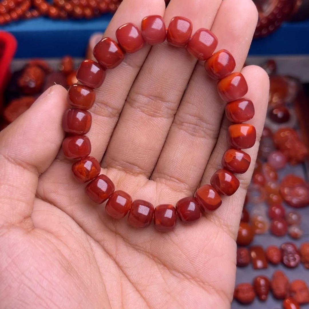 未镶嵌手链南红玛瑙