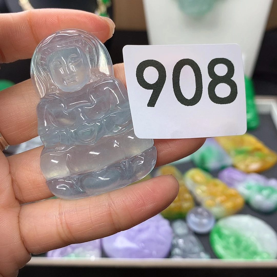 翡翠颈饰未镶嵌我