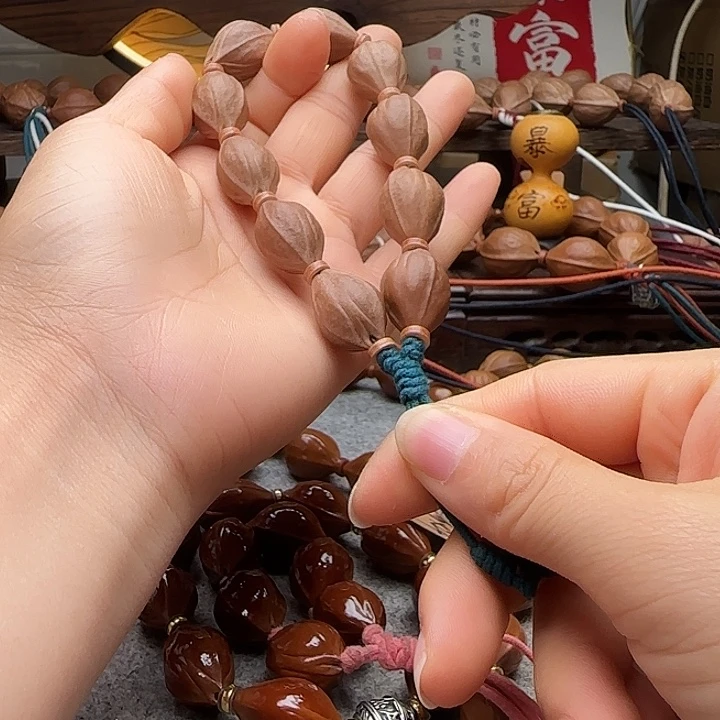 ꧔****橄榄核吊坠1524梅林铁核