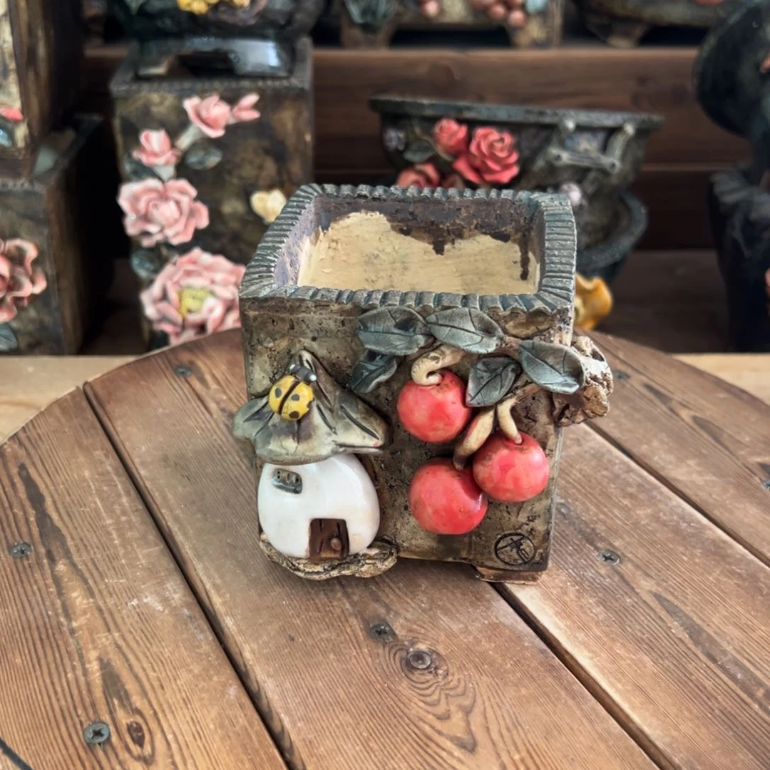 青藤多肉花盆百搭