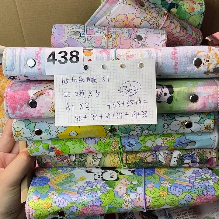 刺绣共九本。           438