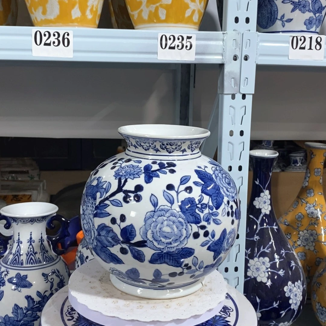 瓶大肚花瓶摆件花瓶