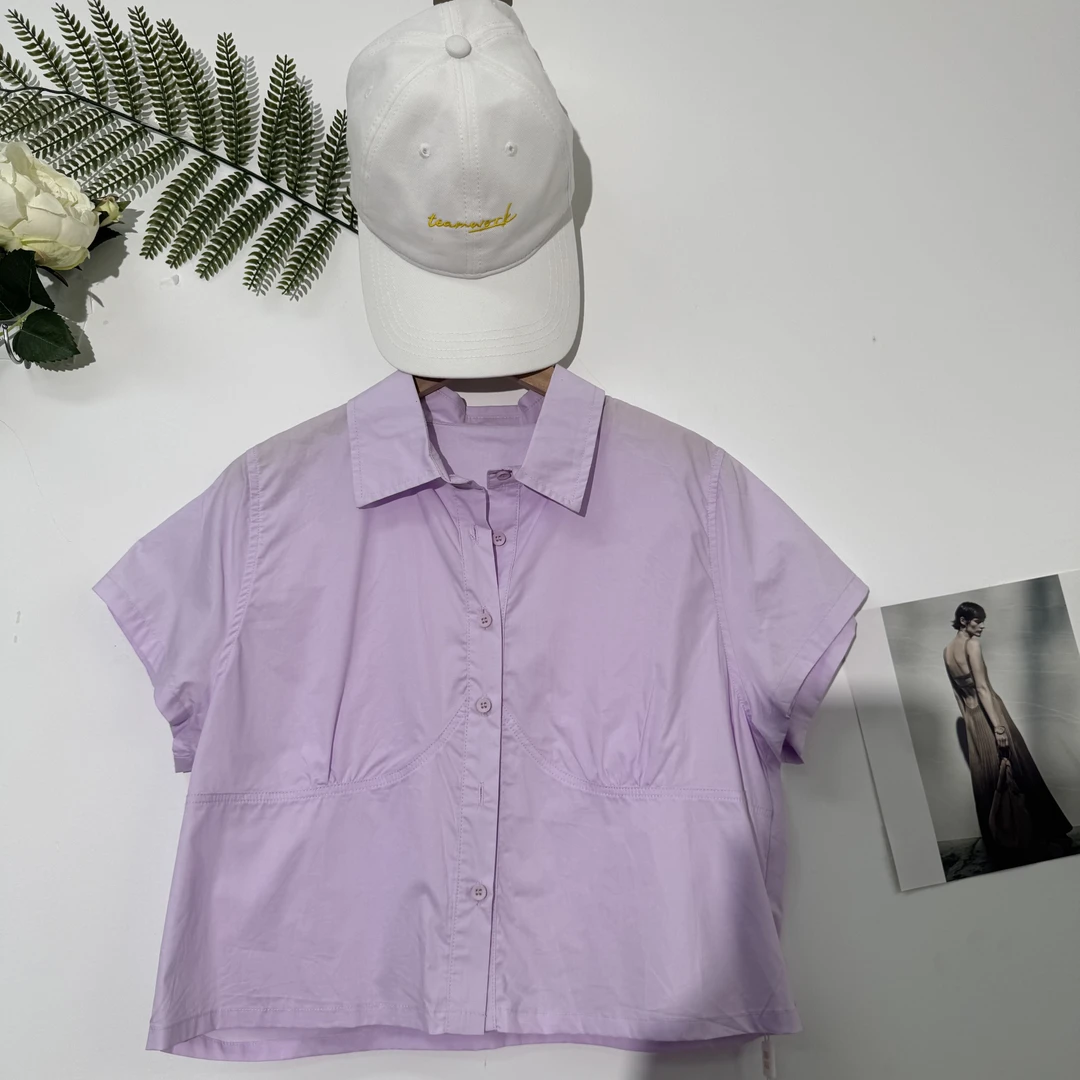 2025年新款短袖衬衫S5215