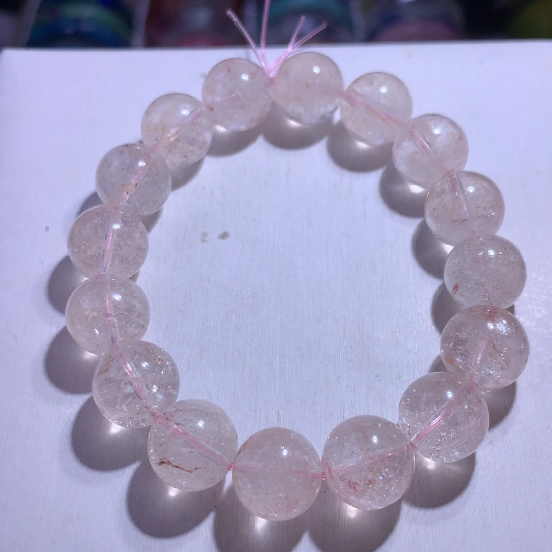 银S925镶嵌水晶手串玫瑰庄园13.3m332