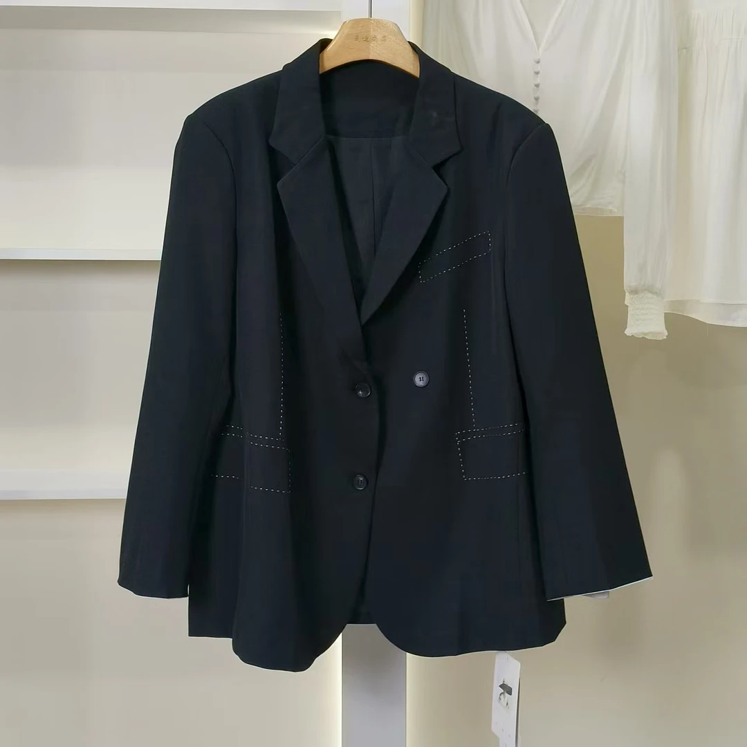 【麦笛·品牌新款】5082521 春季时尚休闲西服外套品牌女装折扣