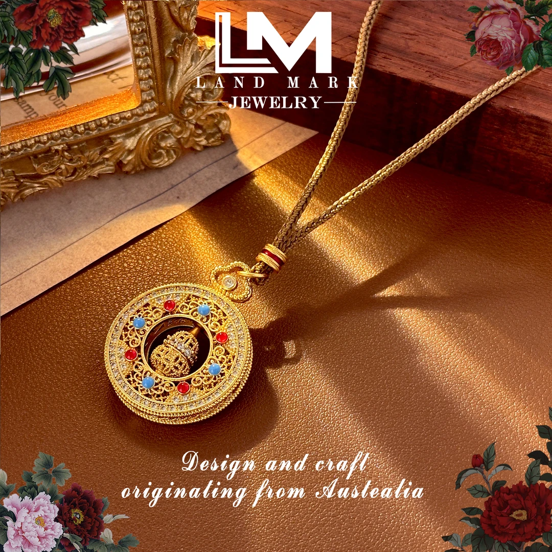 【八宝葫芦】中⭐Land&Mark典雅气质百搭项链D-8820