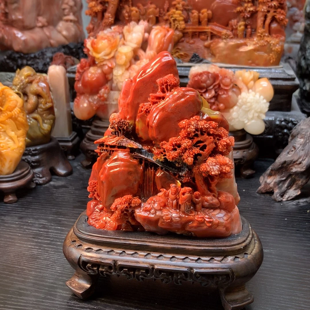 寿山石寿山石摆件