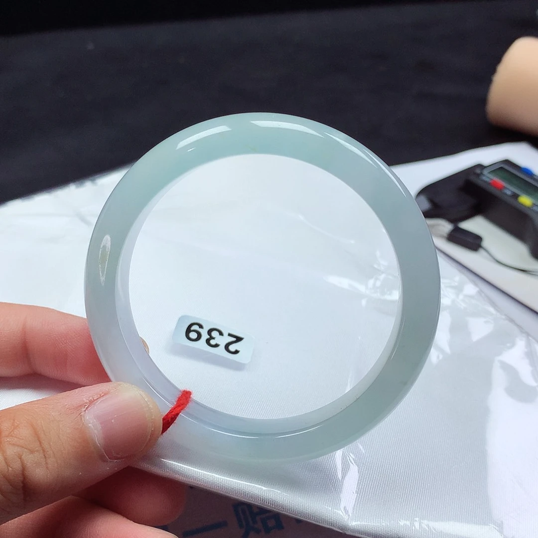 翡翠手镯未镶嵌57正圈