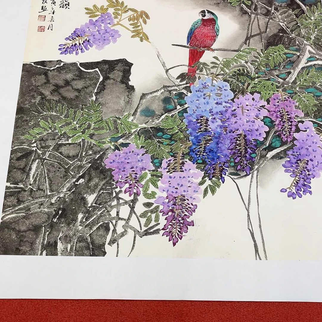 国画手绘国画作品