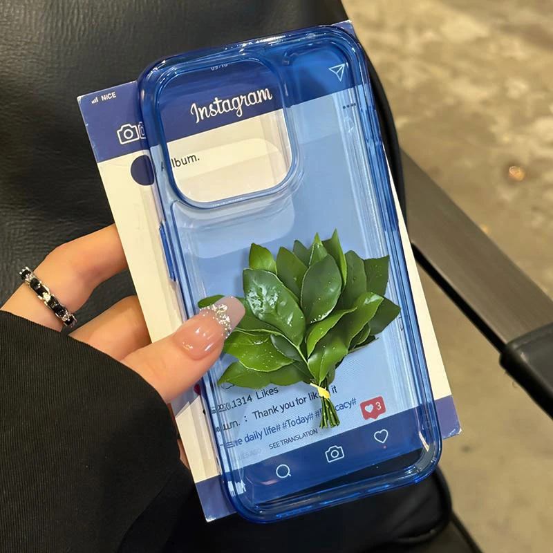 柚子叶适用iPhone16苹果14_15PROMAX软胶13手机壳12防摔11卡通X