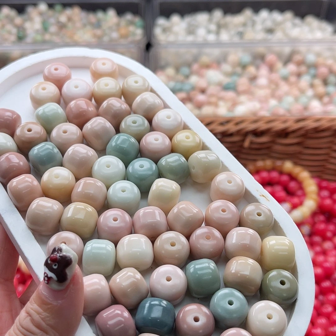 白玉菩提吊坠C/13.75mm/55颗