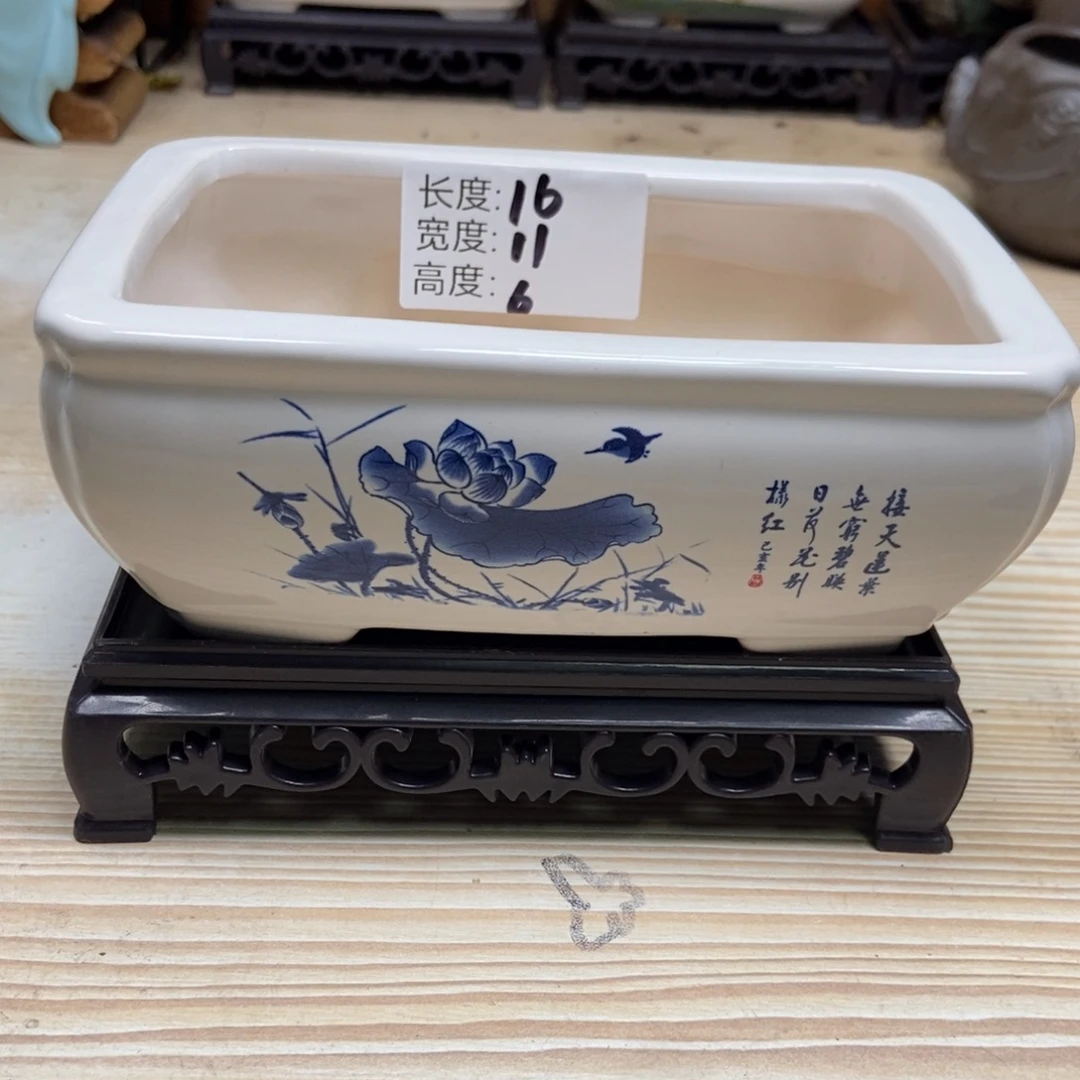 瓷片陶瓷花盆陶瓷艺术