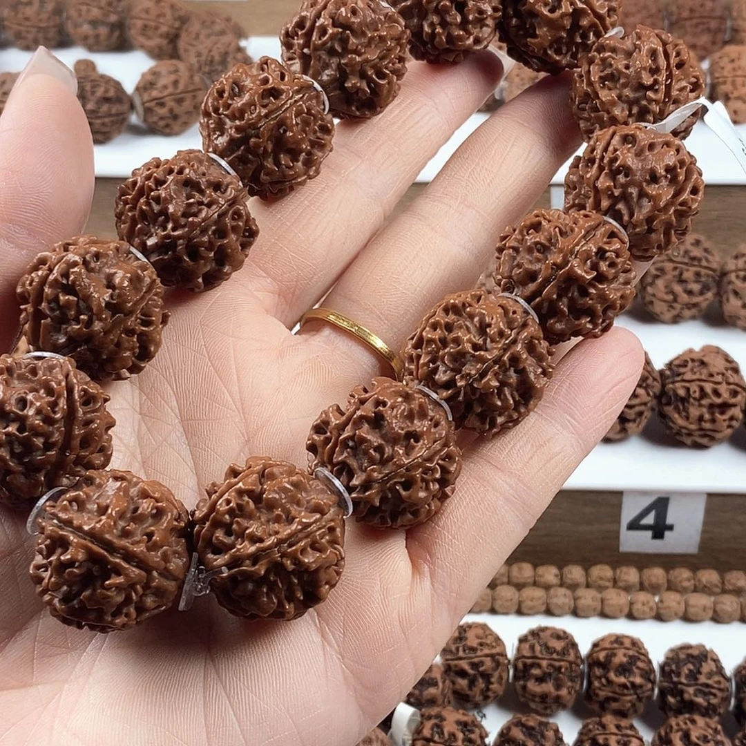 手串金刚菩提原生态5瓣大镂空