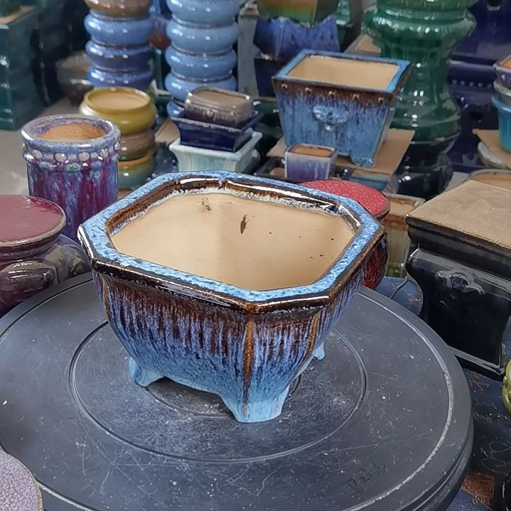 内口17深10石湾花盆默认微瑕