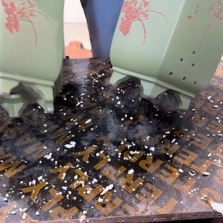 紫砂花盆口径16.21口径