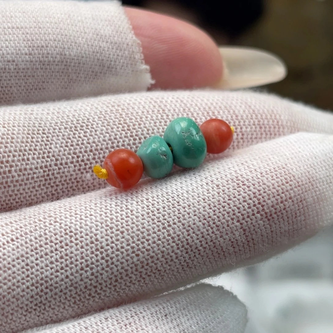 绿松石未镶嵌挂件