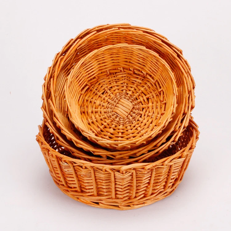 酒店农家乐煲仔筐手工编织柳条砂锅篮柳编收纳篮砂锅垫量大优惠