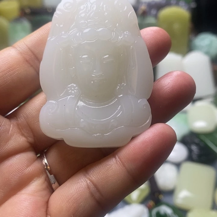 吊坠(不含链)未镶嵌和田玉