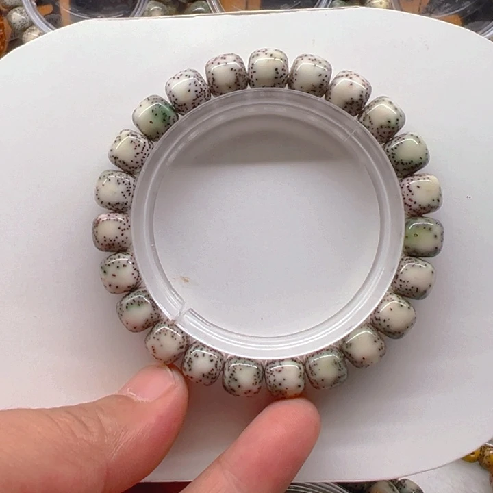 手串星月菩提10侧留白小细星