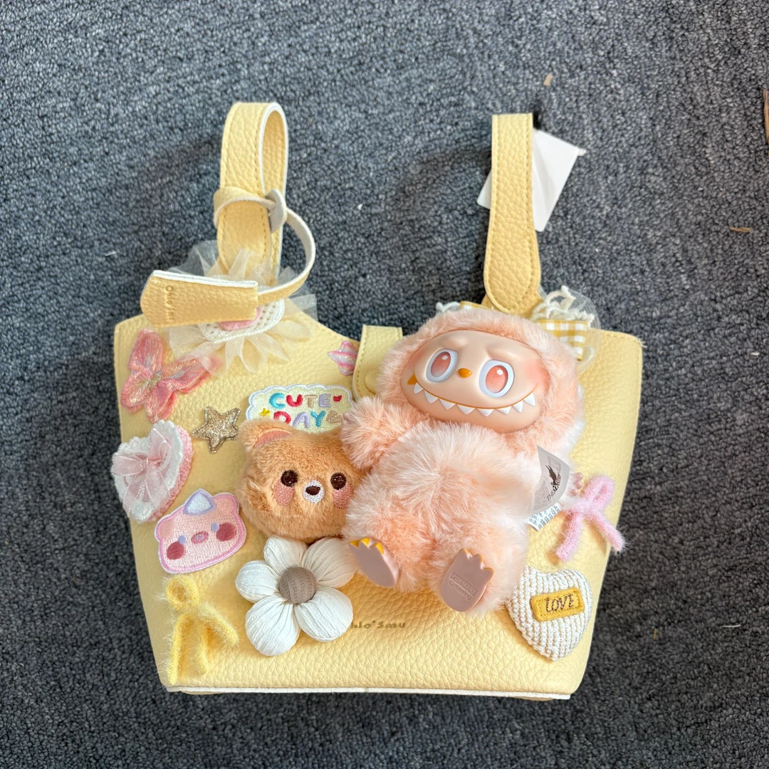 设计师定制毛绒娃包潮玩时尚百搭包包 布布3.0菜篮子