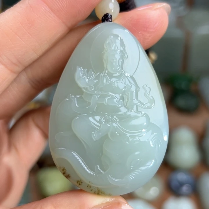 未镶嵌和田玉（糖玉）挂件