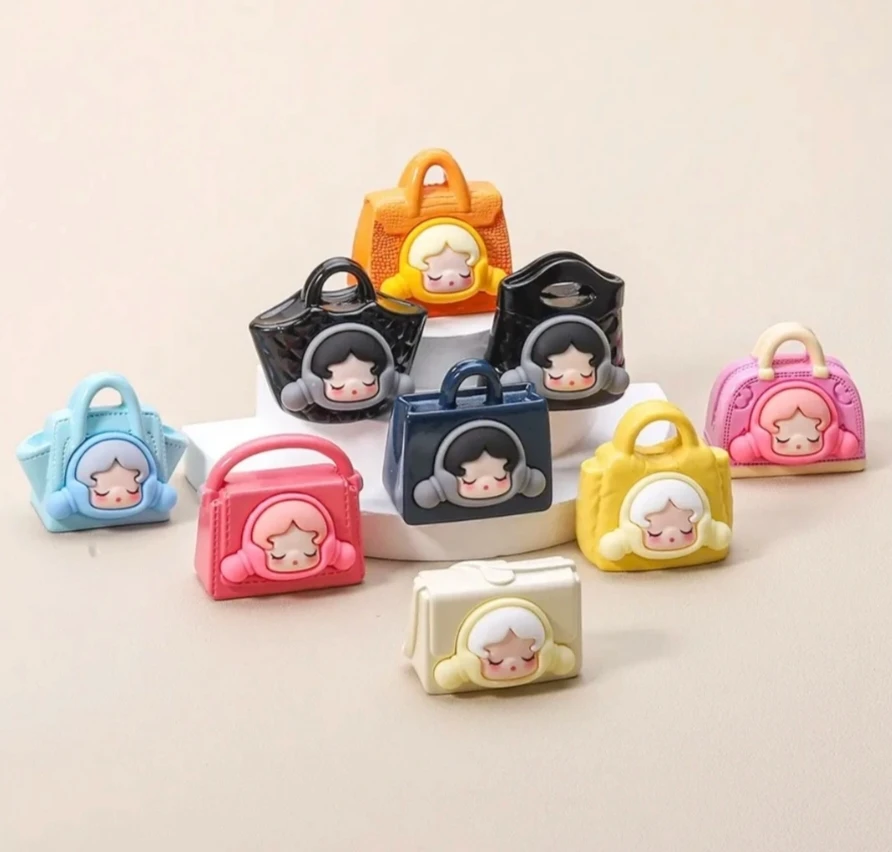 【九宫格+许愿+对对碰】高货立体SP小包包树脂diy饰品车载摆件