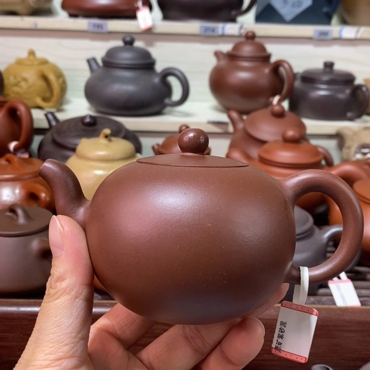 茶壶紫砂微瑕处理一把