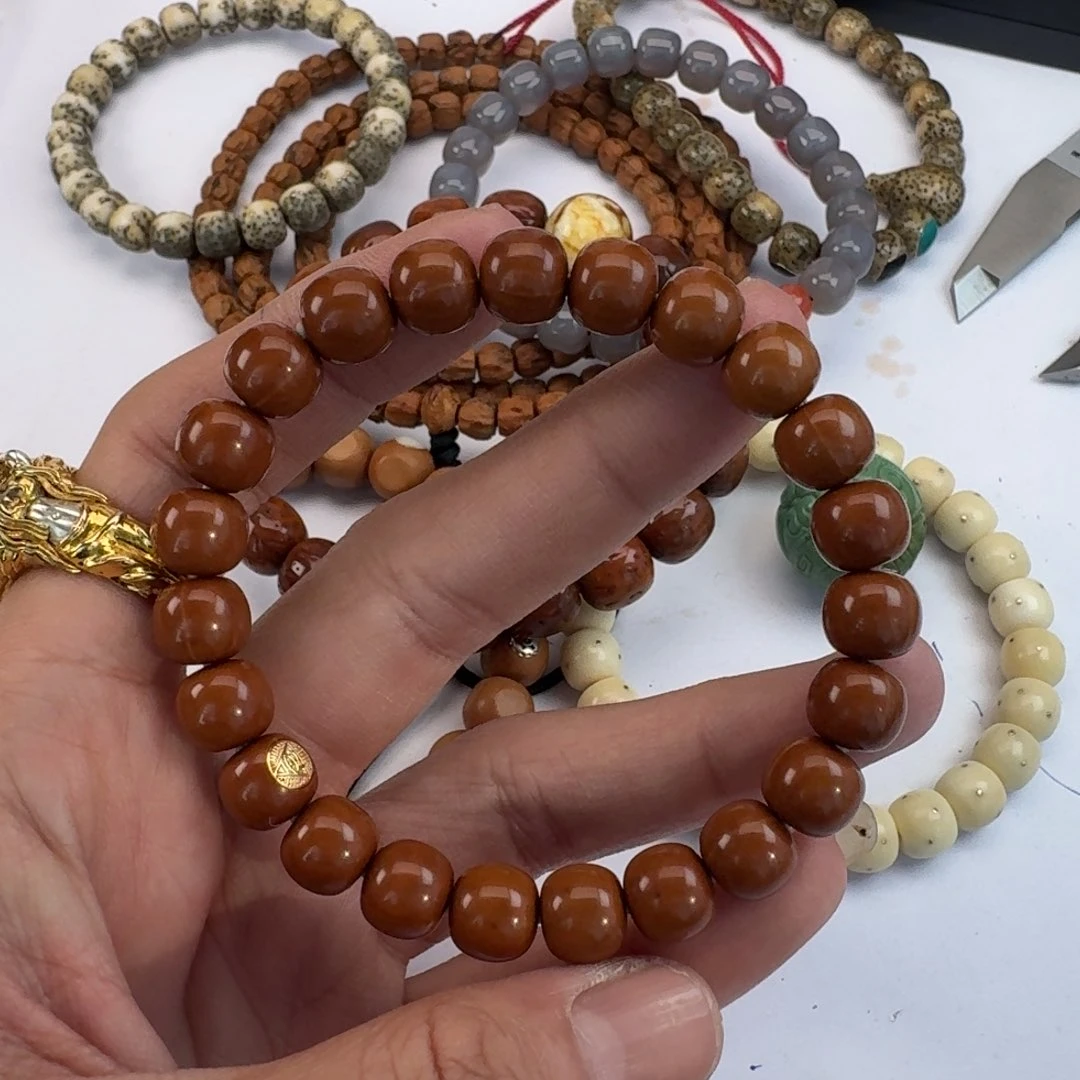 猴头核桃手串生****亮哈哈哈哈哈