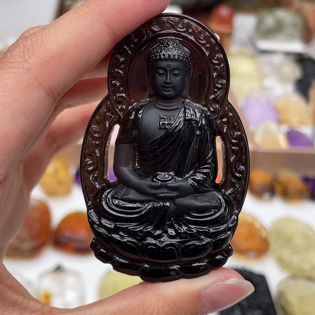 水晶颈饰未镶嵌定制吊坠吊坠如来