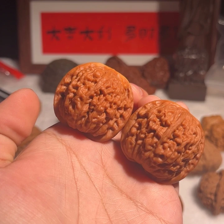 没***麦把件文玩核桃文玩核桃