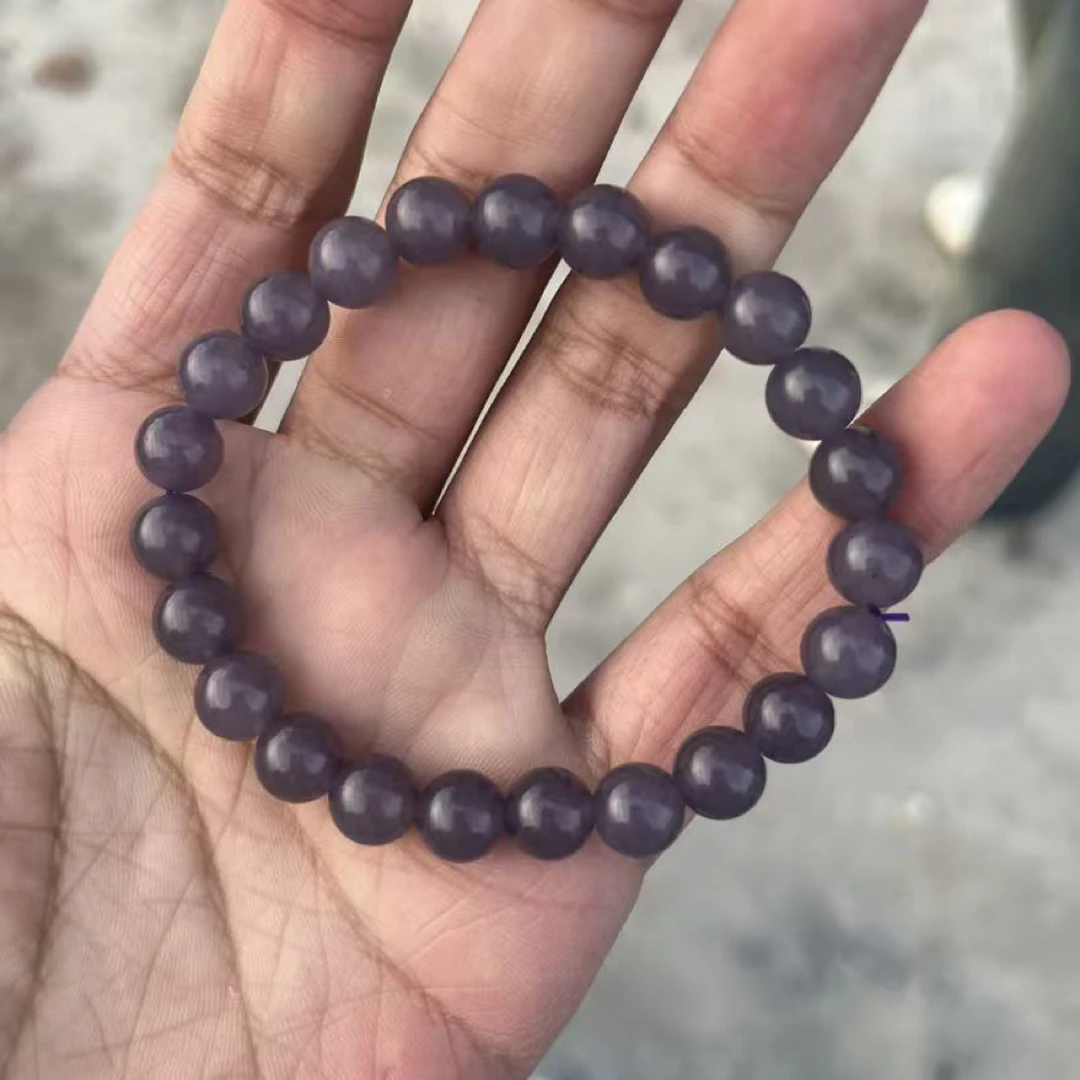 青海烟紫浓色烟紫卡8手串