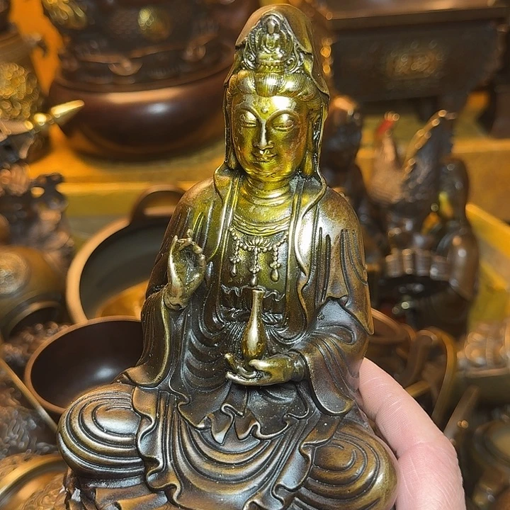 铜器摆件收收藏藏