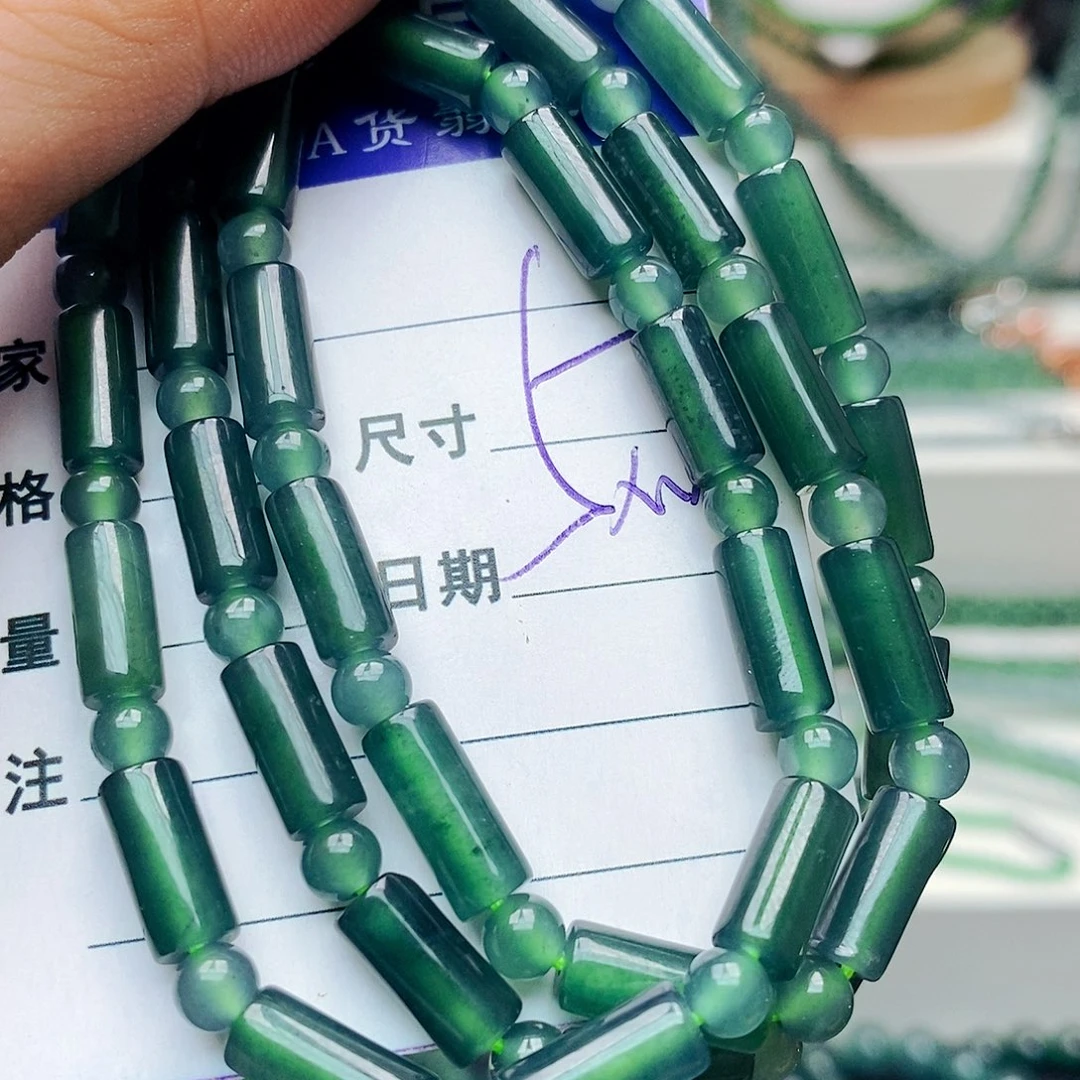 未镶嵌手链翡翠翡翠