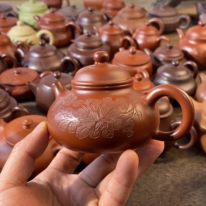 紫砂茶壶瑞**祥宜兴紫砂壶