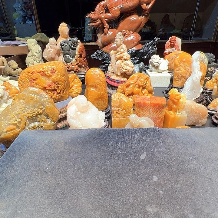 东***至寿山石高山石摆件