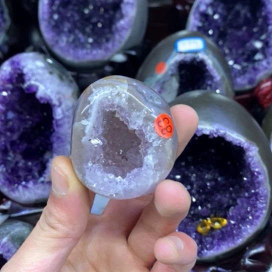 紫晶小葛摆件未镶嵌