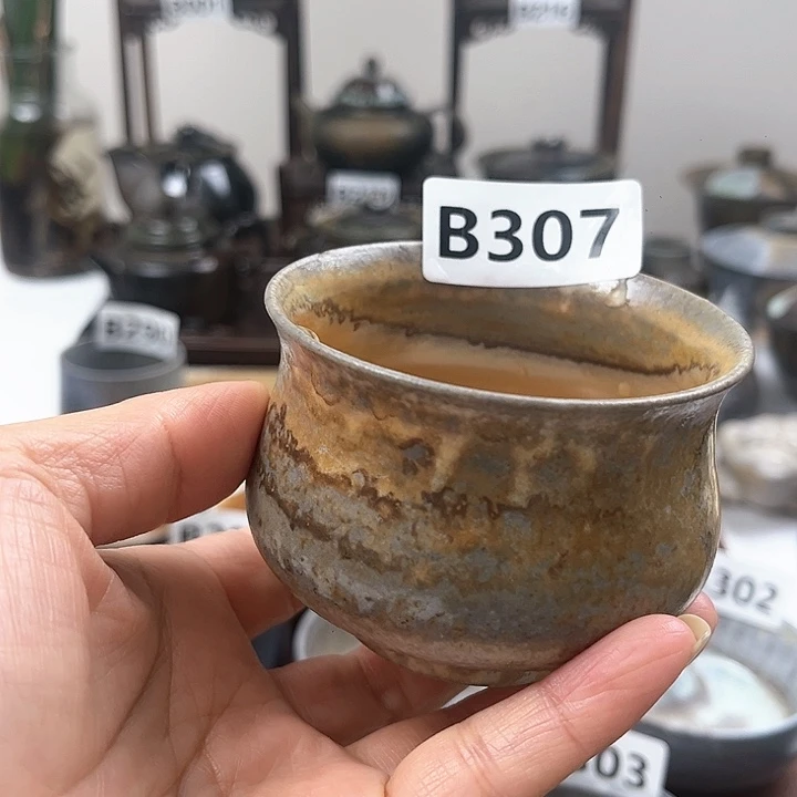 小*糊柴烧茶具柴烧茶具