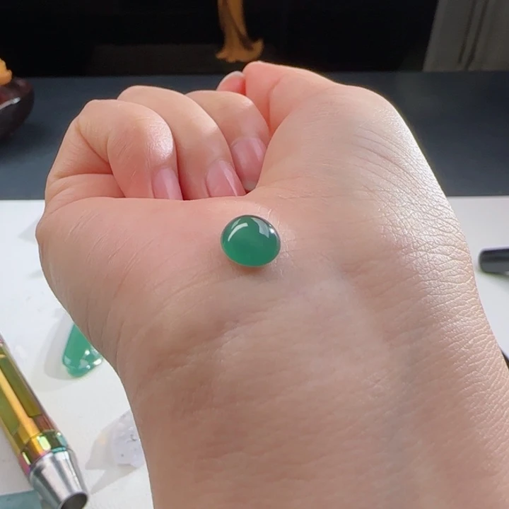 【闪购商品】定制翡翠未镶嵌云**卷橦