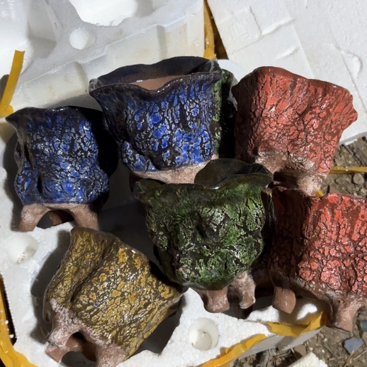 红陶口径 高度 花盆 13 10