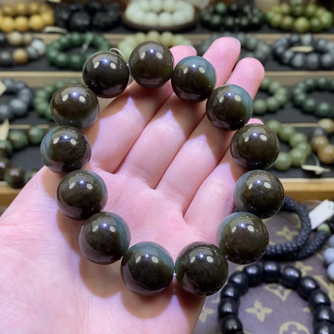 和田玉手串未镶嵌