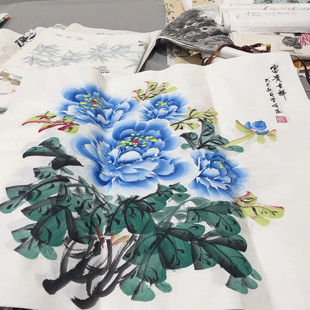 国画H精品国画作品