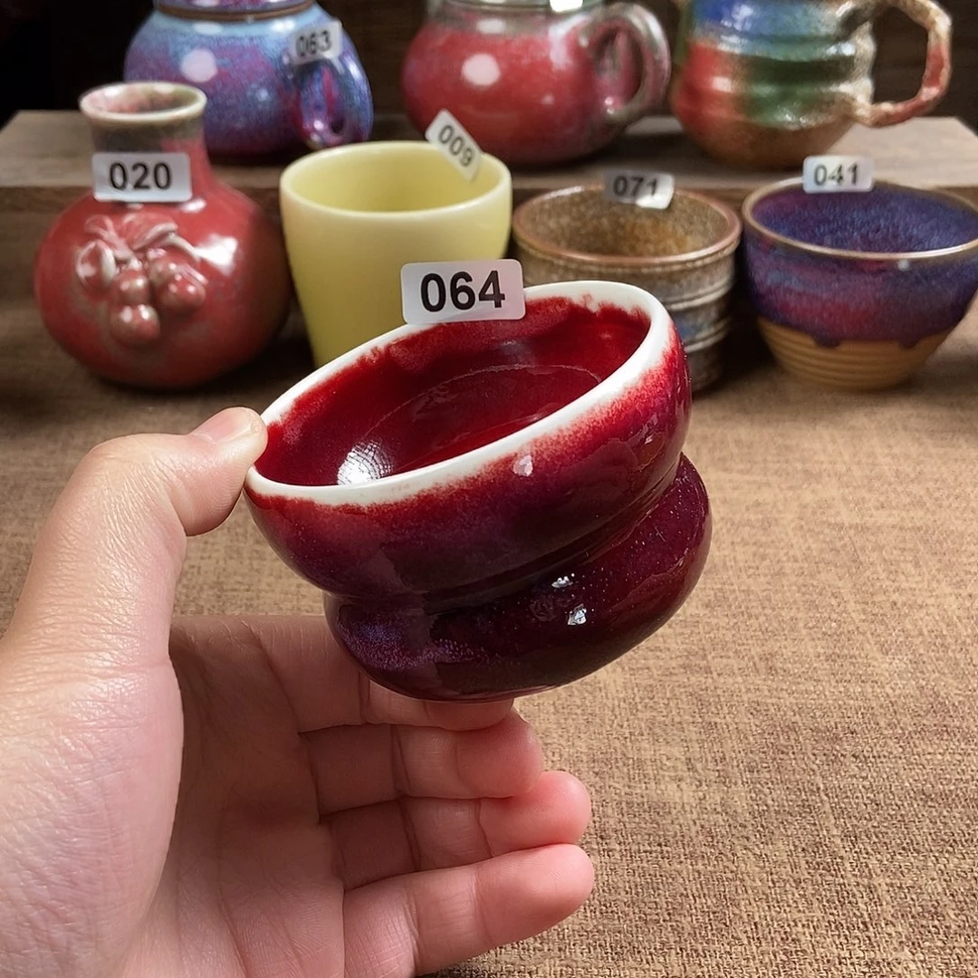 瓷片钧瓷茶壶茶具