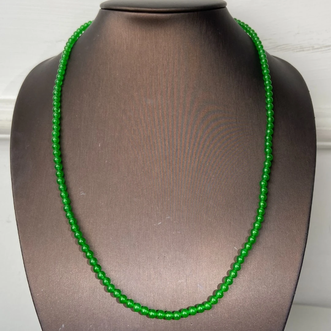 7121【项链】轻奢精品绿色女士项链