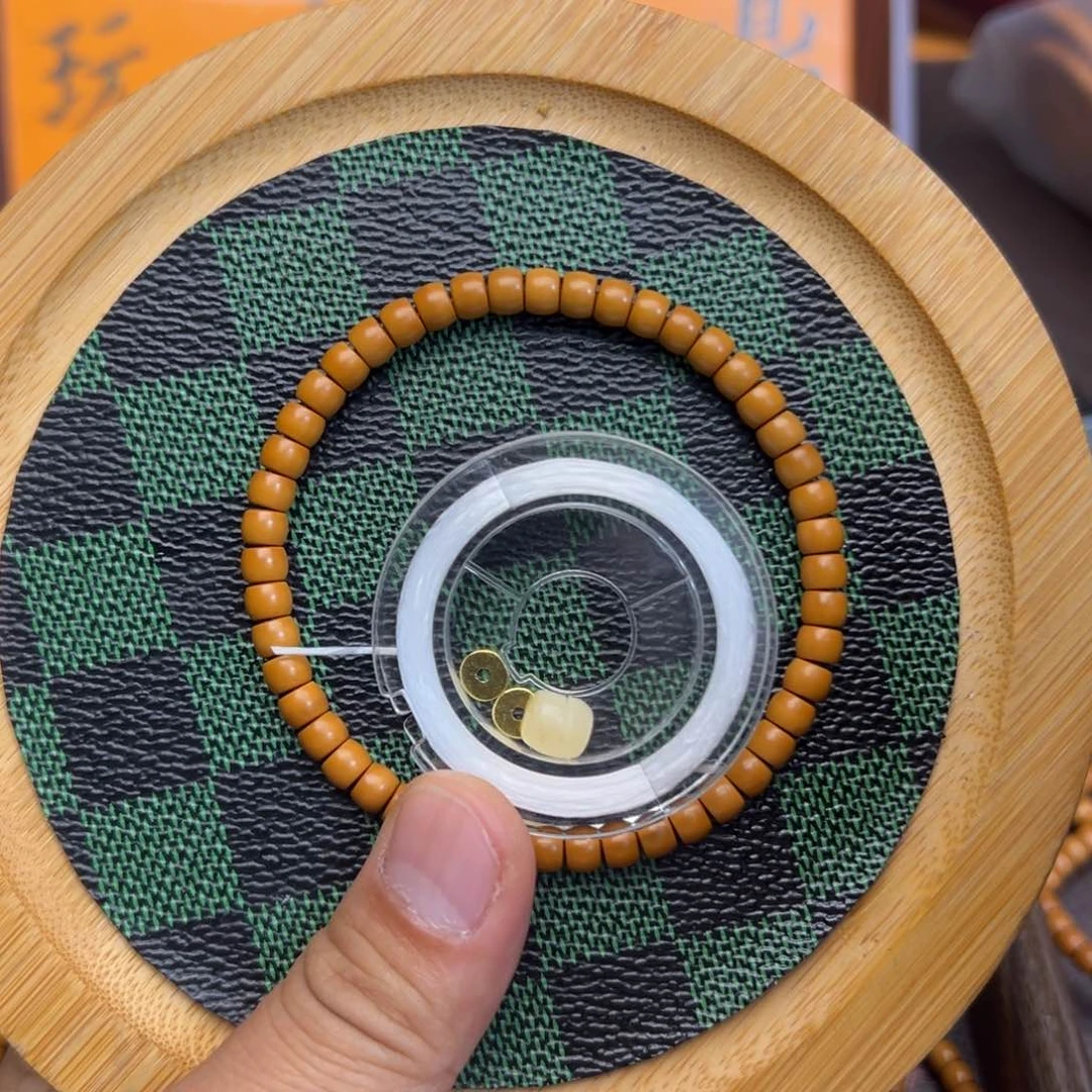 橄榄核吊坠0.55核尖手串