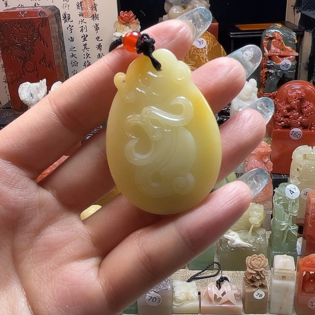 寿山石印石包邮包刻6524